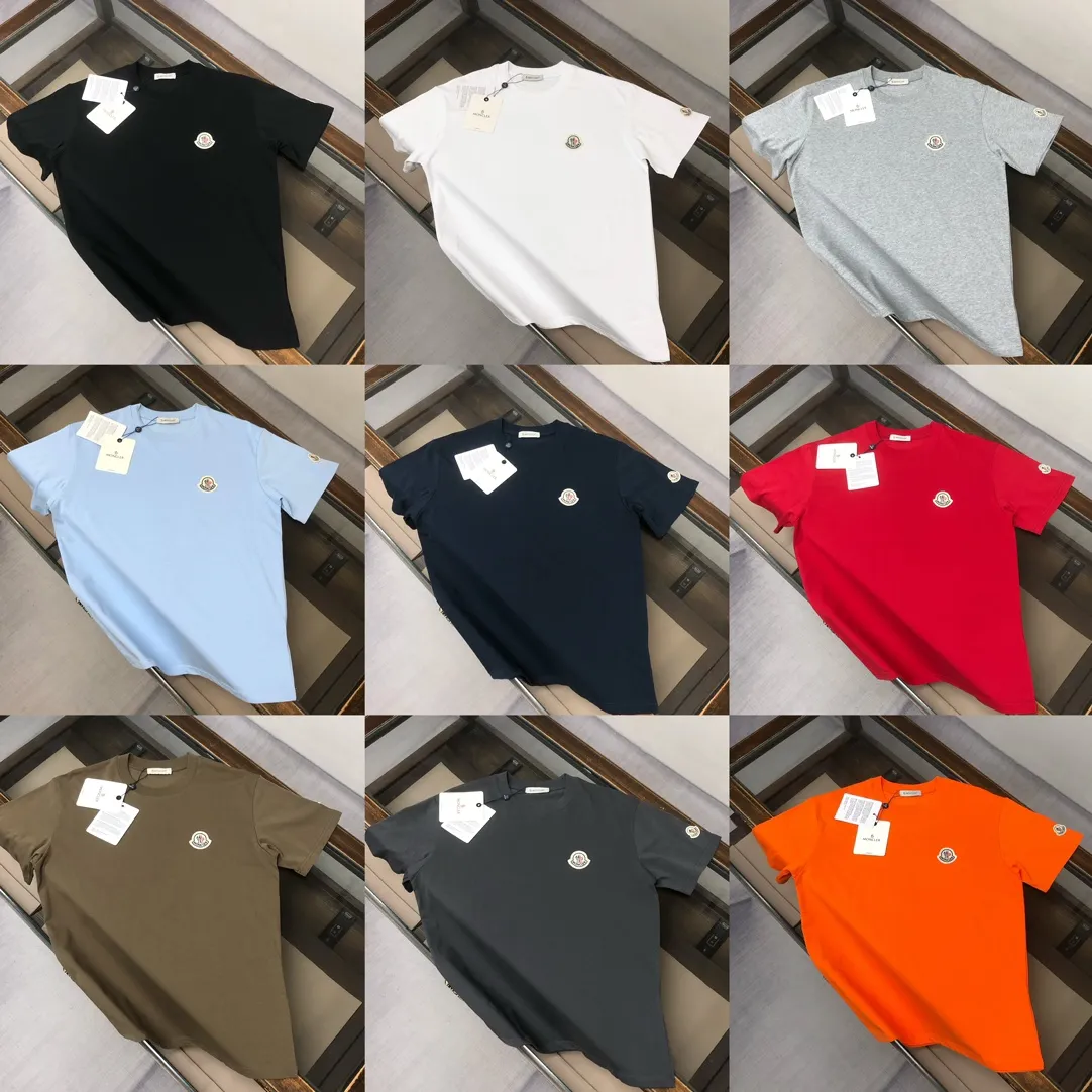 MONCLER 黒 2025新作カップルTシャツ - 画像 (3)