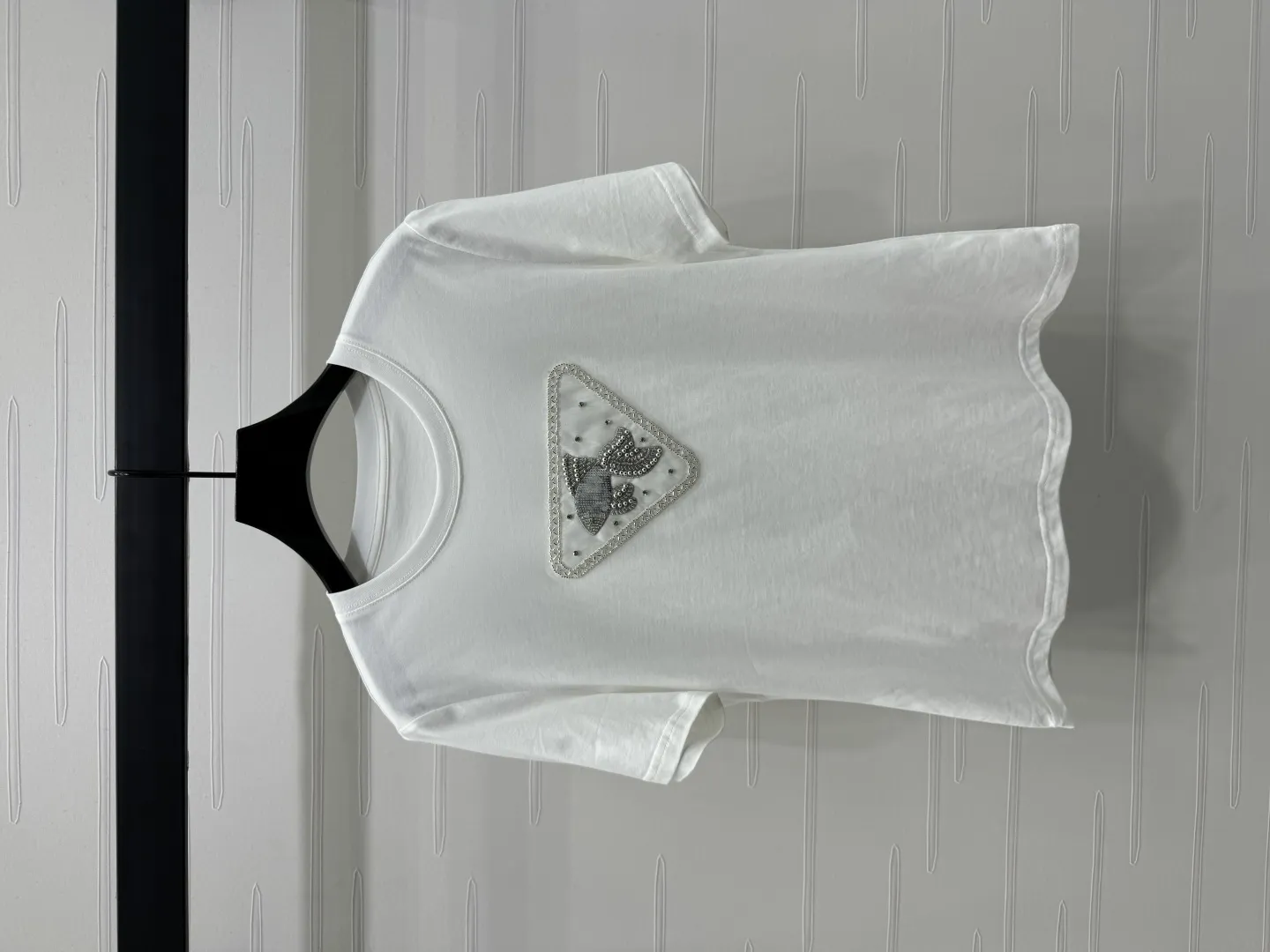 Prada新作黒白半袖TシャツA706B220C - 画像 (3)