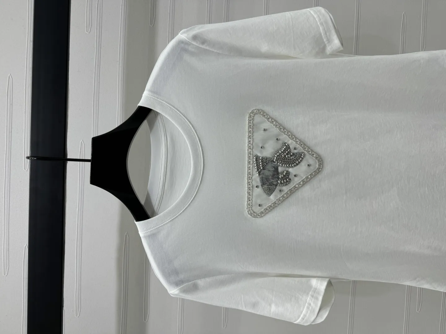 Prada新作黒白半袖TシャツA706B220C - 画像 (6)