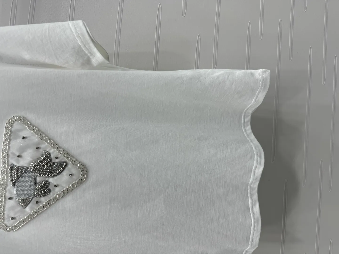 Prada新作黒白半袖TシャツA706B220C - 画像 (8)