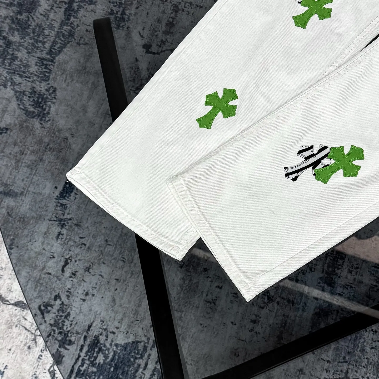 Chrome Hearts マイアミ白緑限定クロスデニム - 画像 (10)