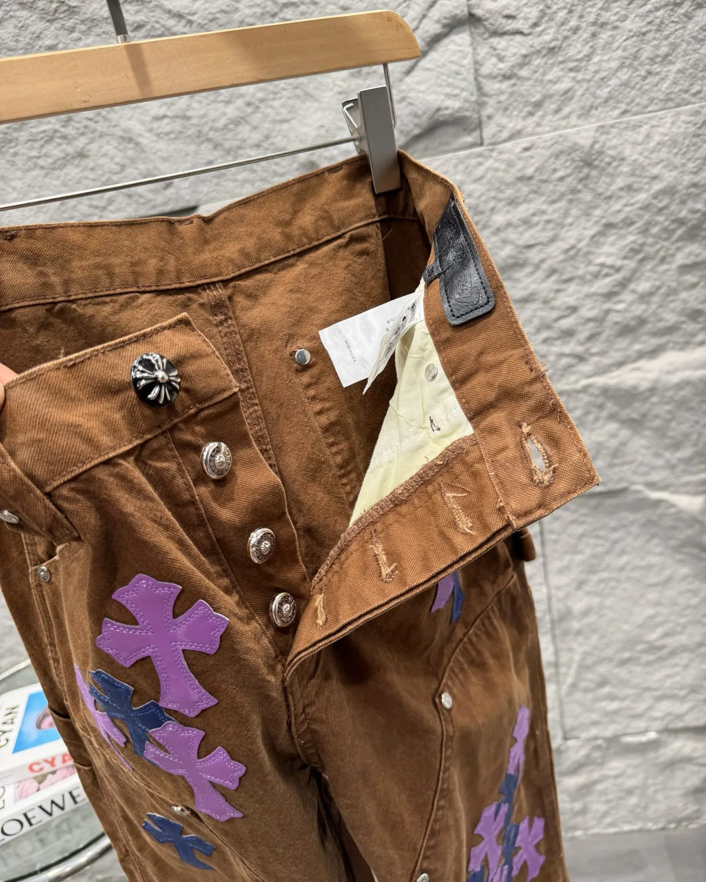 Chrome Hearts ユース タン ランバージャック オーバーオール - 画像 (14)