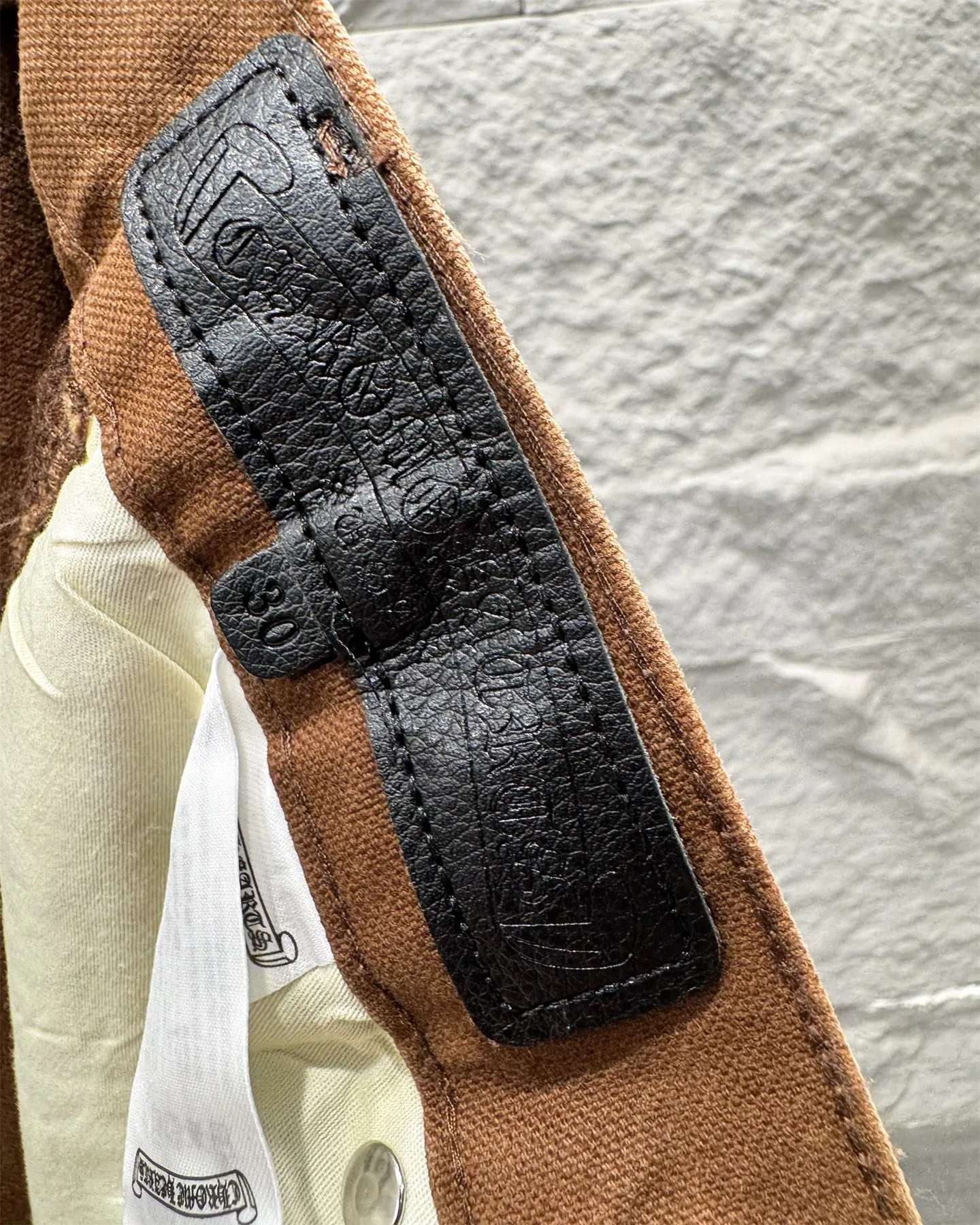 Chrome Hearts ユース タン ランバージャック オーバーオール - 画像 (15)