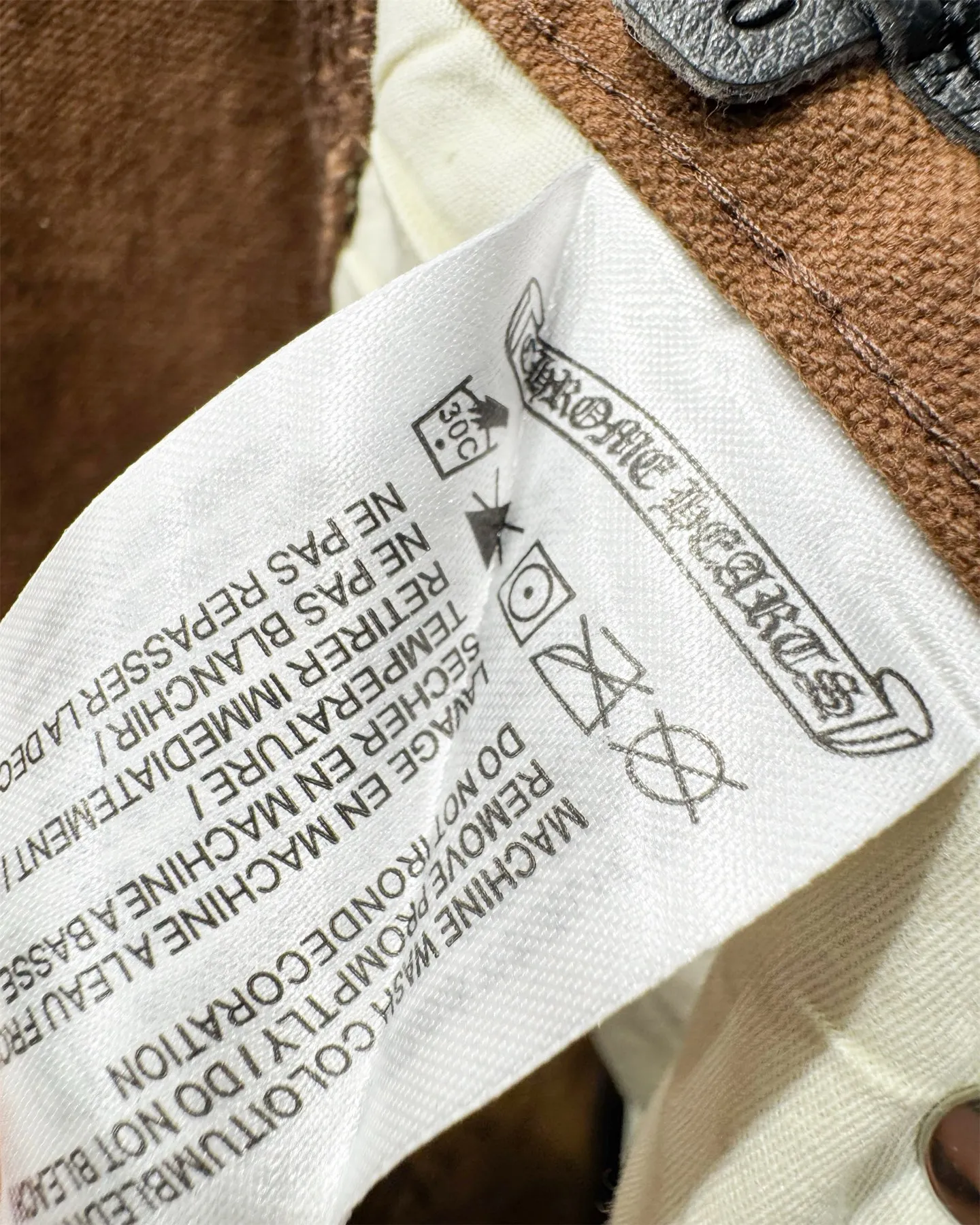 Chrome Hearts ユース タン ランバージャック オーバーオール - 画像 (17)