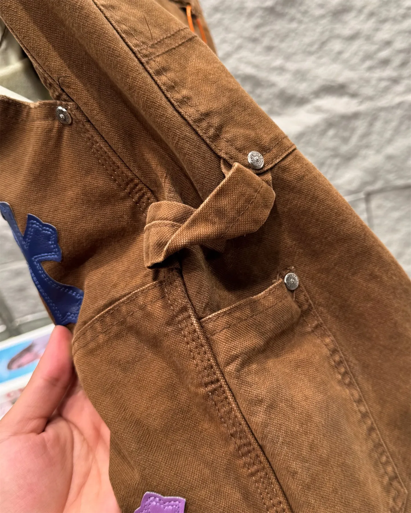 Chrome Hearts ユース タン ランバージャック オーバーオール - 画像 (8)