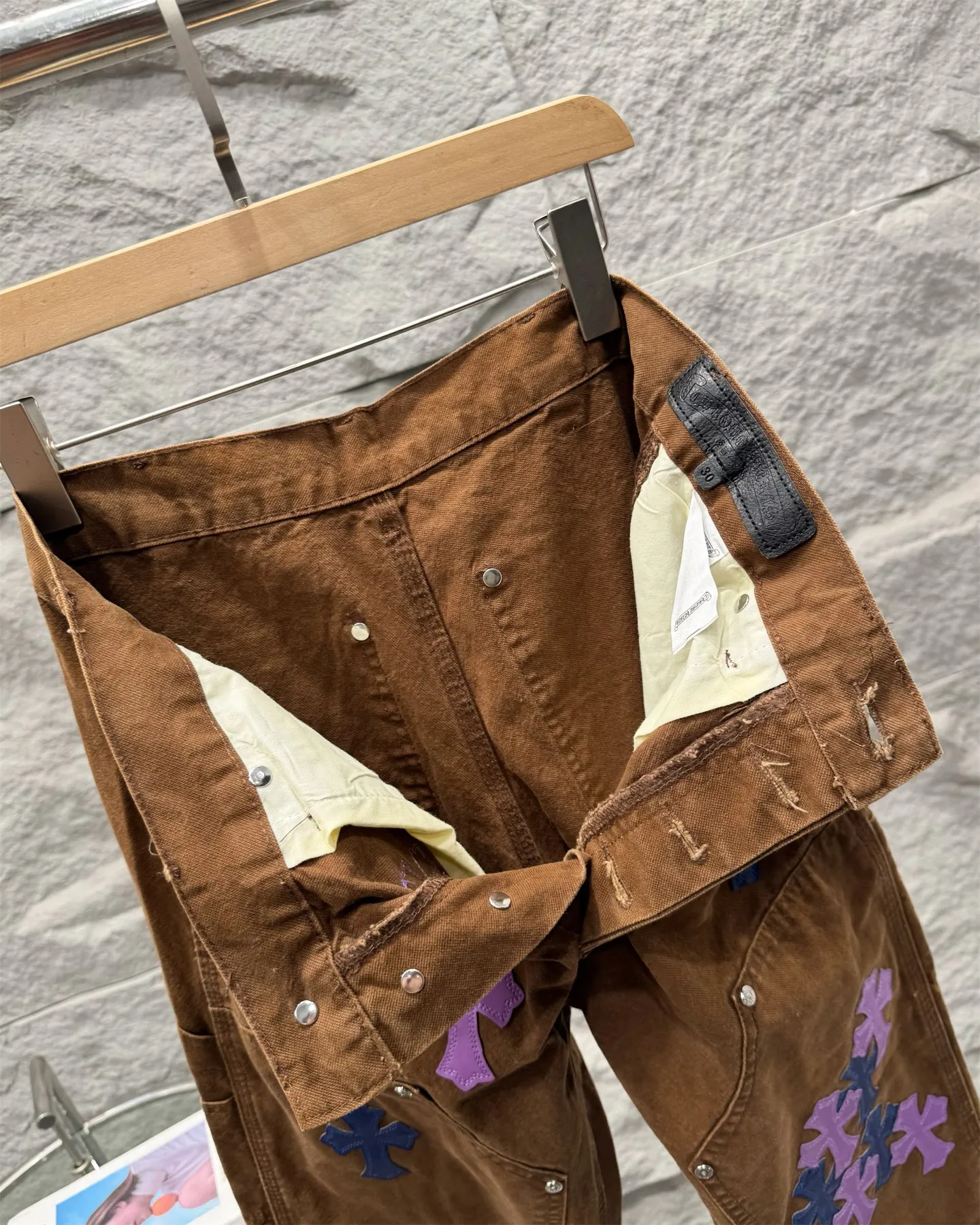 Chrome Hearts ユース タン ランバージャック オーバーオール - 画像 (11)