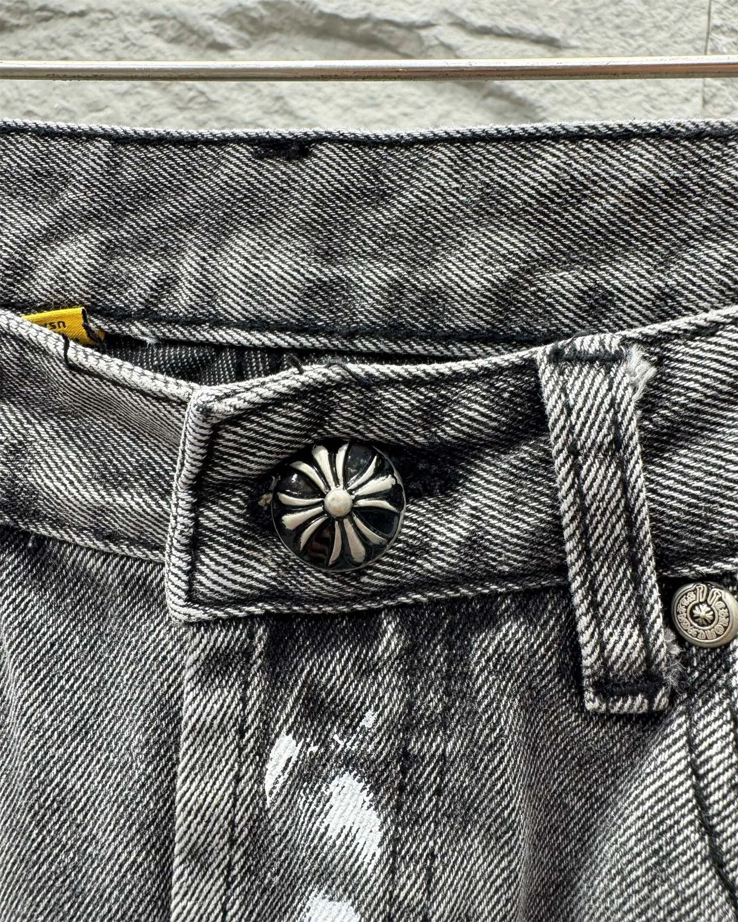 Chrome Hearts GALLERY DEPT クロムハーツ 水洗灰十字架デニム - 画像 (7)