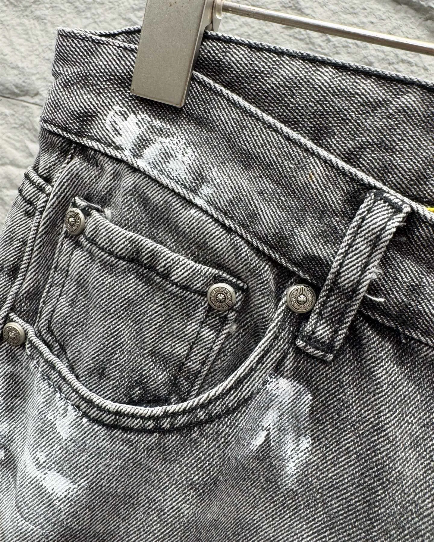 Chrome Hearts GALLERY DEPT クロムハーツ 水洗灰十字架デニム - 画像 (8)