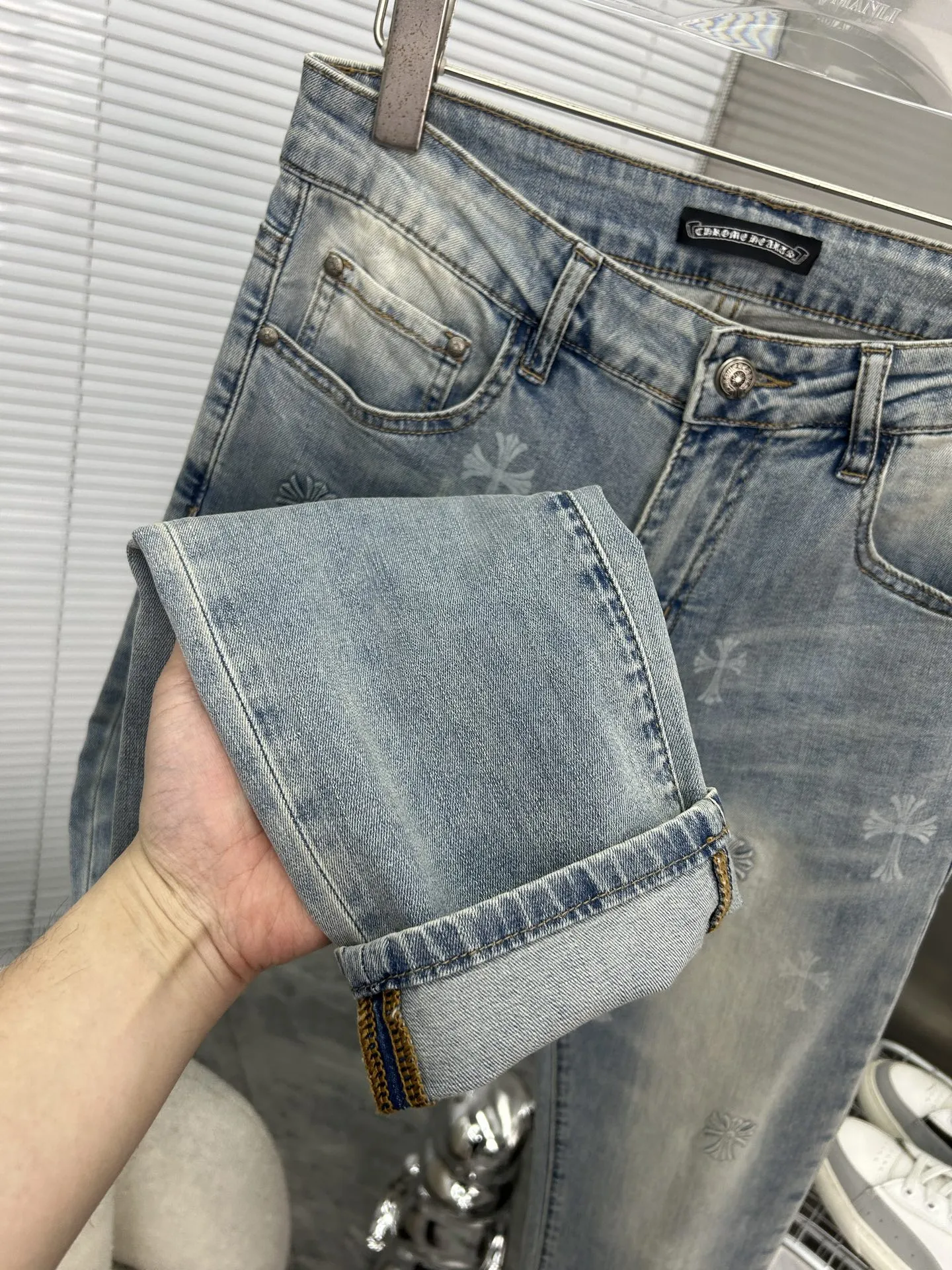Chrome Hearts 2025新品ブルージーンズ - 画像 (9)