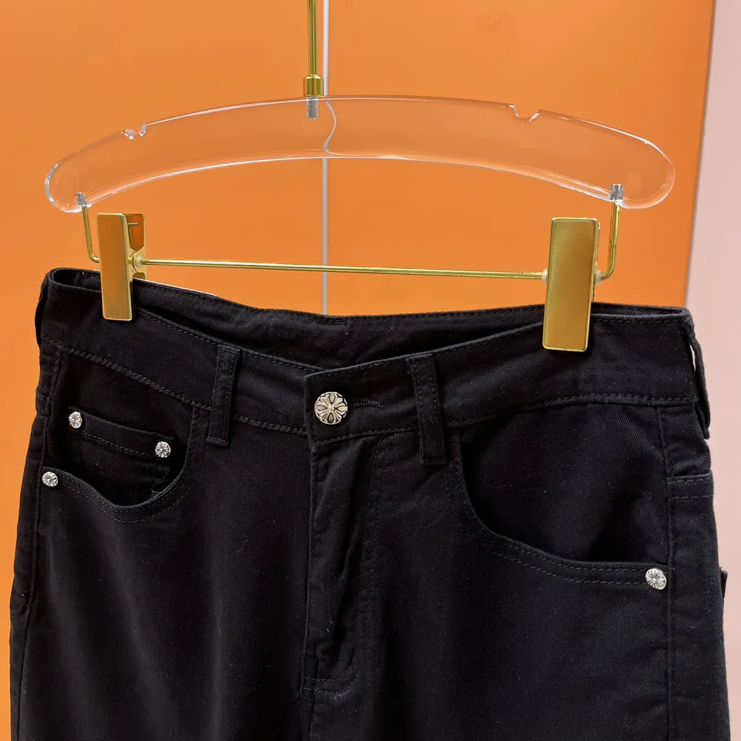 Chrome Hearts クロスハート 黒 2025夏新作デニムショーツ - 画像 (4)