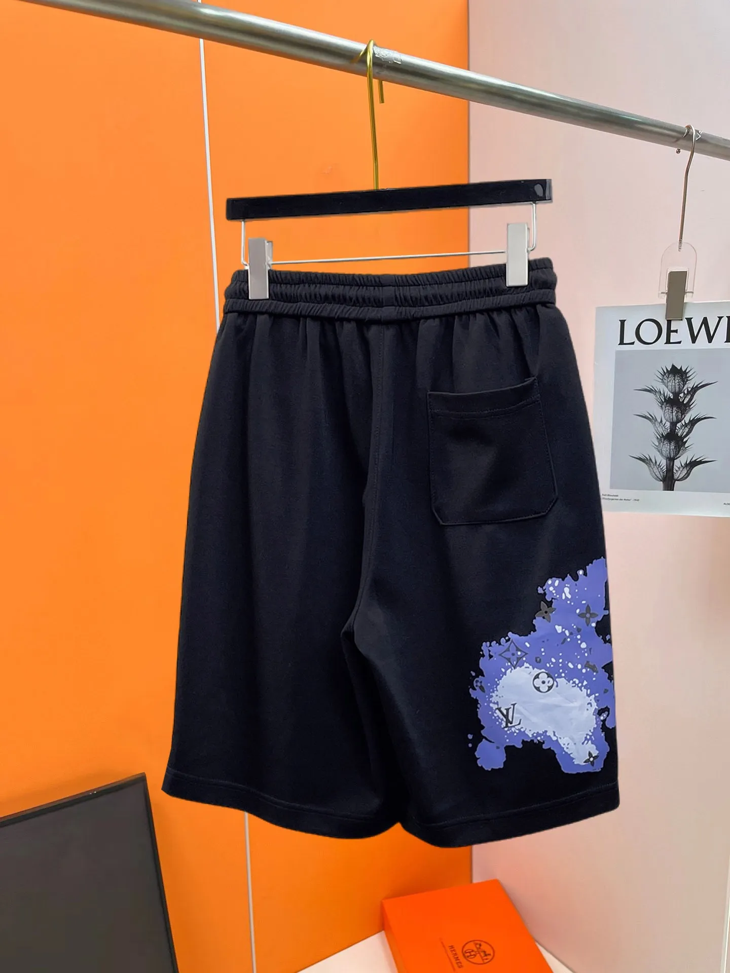 LOUIS VUITTON 新作黒色カジュアルショーツ - 画像 (3)