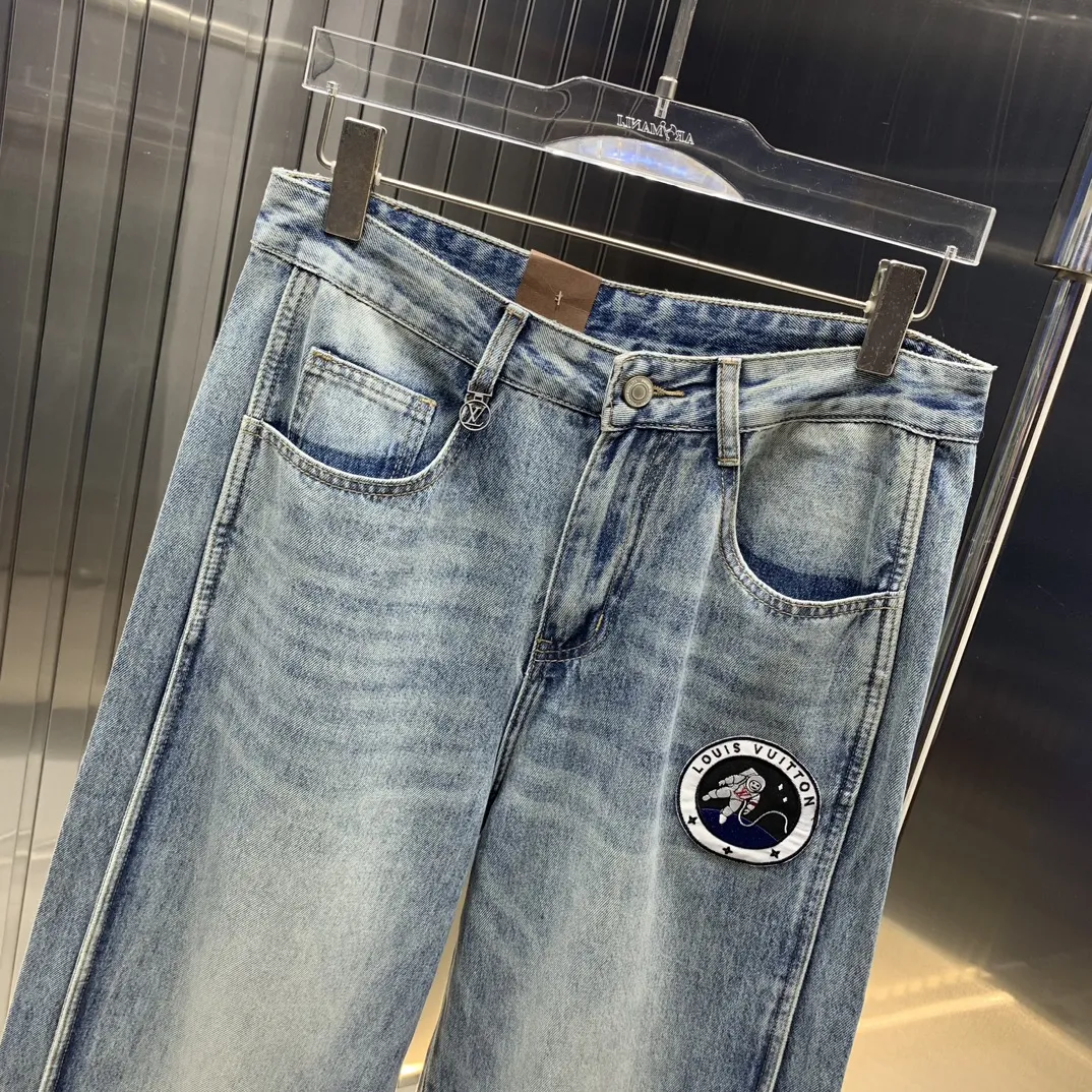 ルイヴィトン 新作ブルーデニムパンツ - 画像 (5)