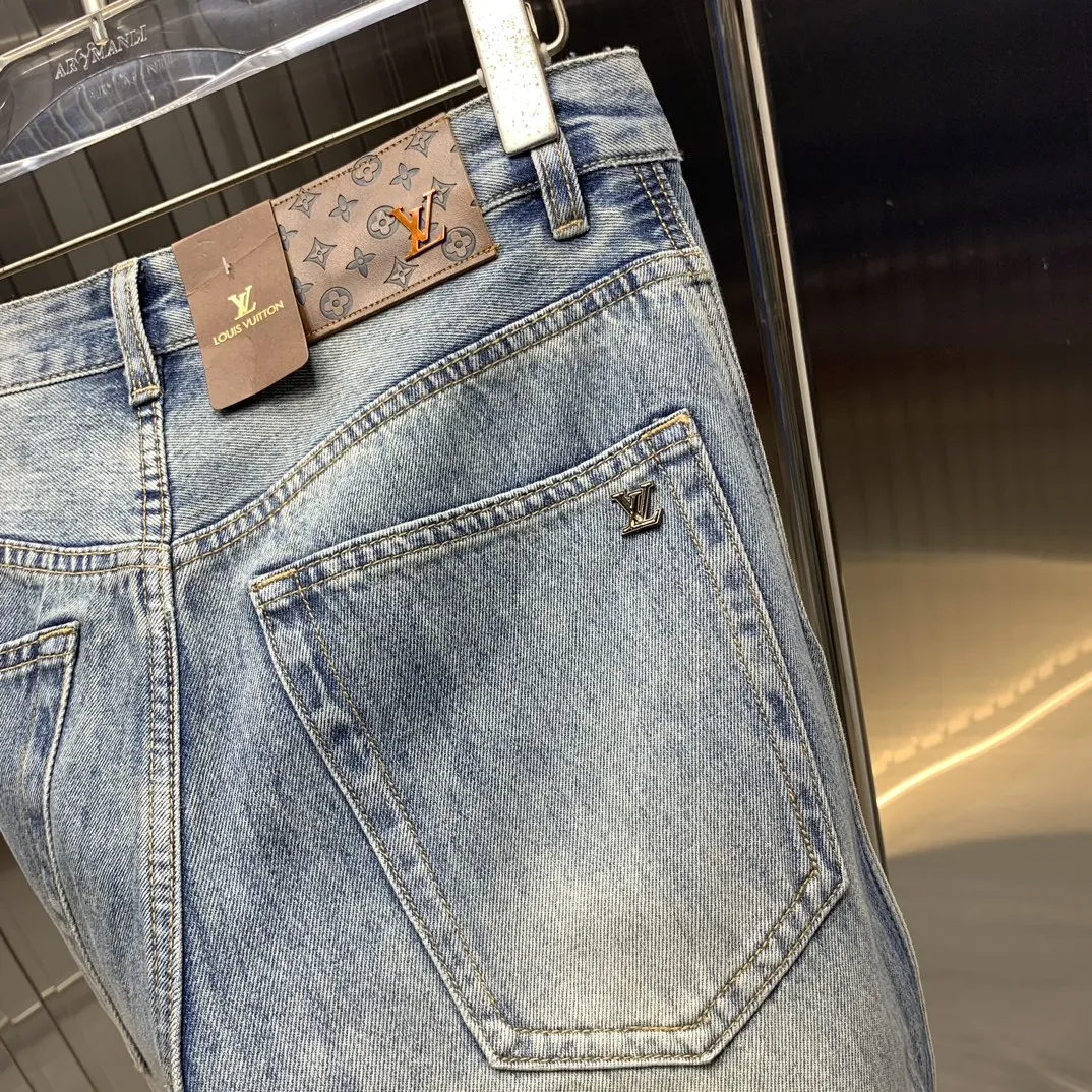 ルイヴィトン 新作ブルーデニムパンツ - 画像 (8)