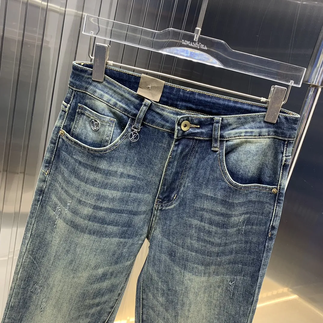 ルイヴィトン 新作ブルーデニムパンツ - 画像 (5)