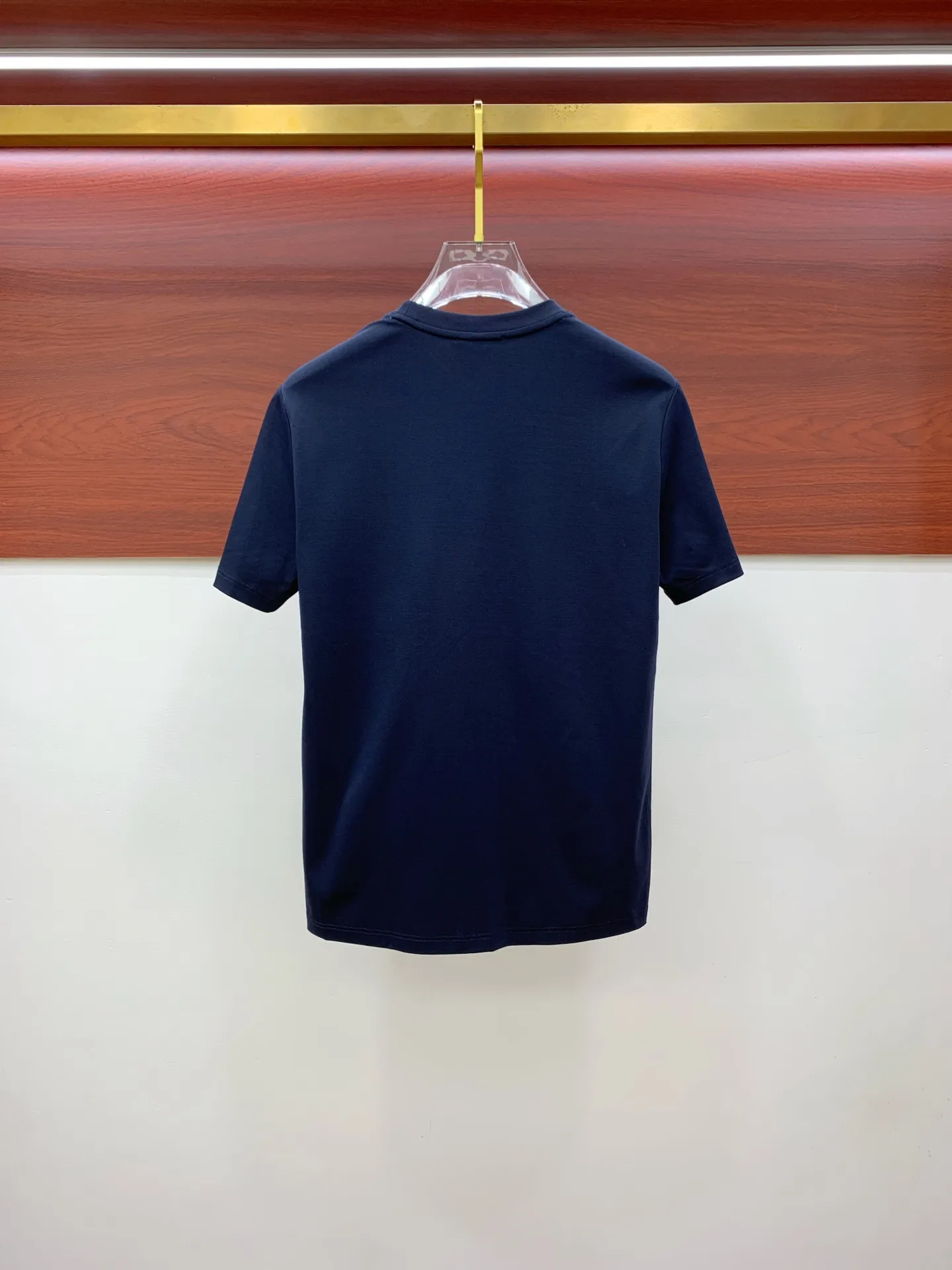 ヘルメス 2025新作 紺色 馬柄Tシャツ - 画像 (10)