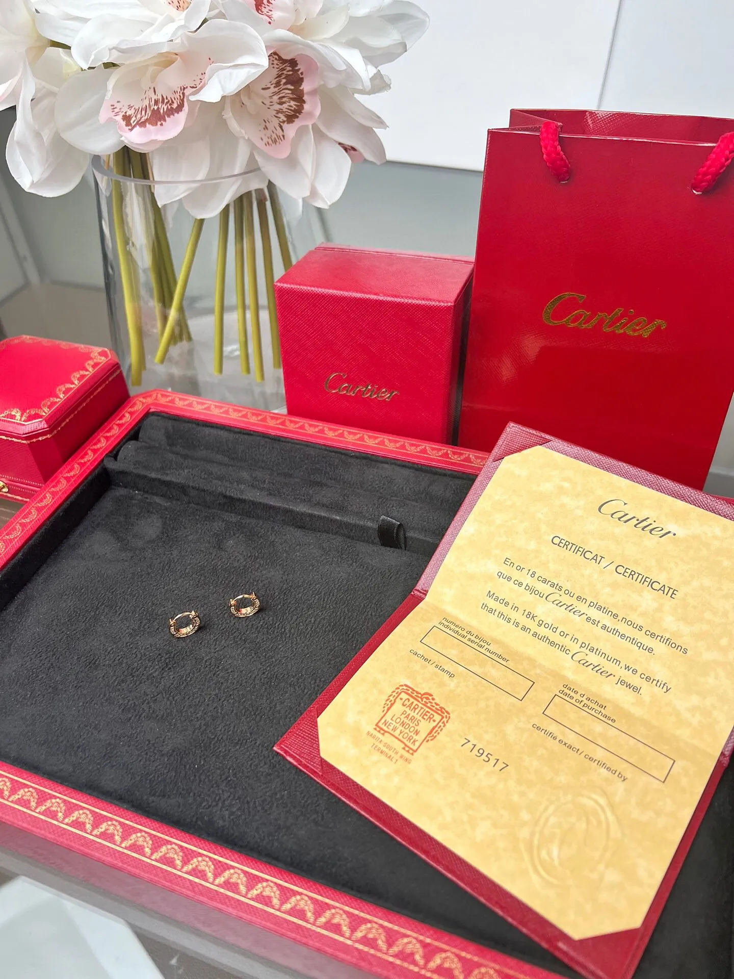 カルティエ新作黒ブレスレット豚の鼻スタイル - 画像 (4)