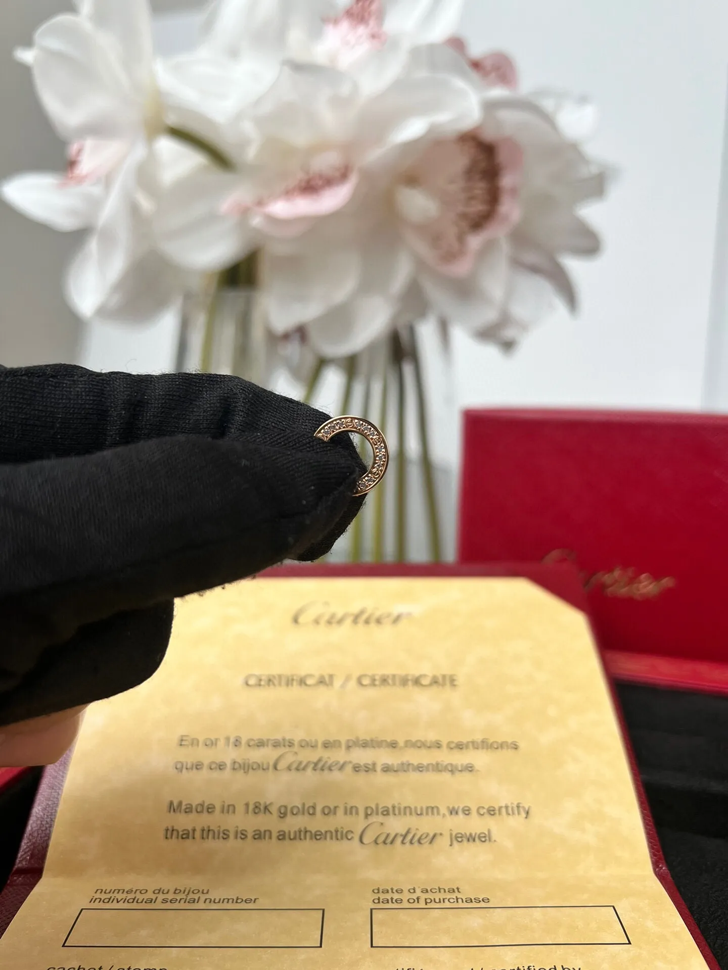 カルティエ新作黒ブレスレット豚の鼻スタイル - 画像 (9)