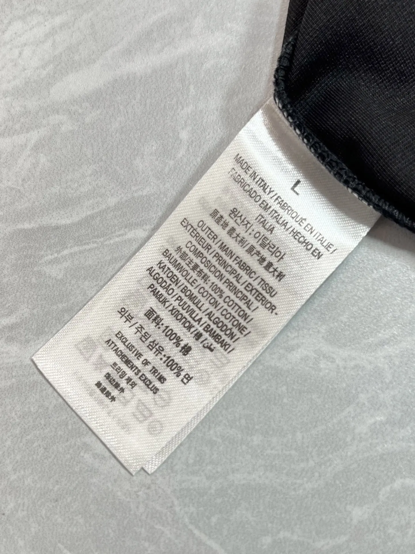 Gucci 2025春夏新品 黒 Tシャツ - 画像 (9)