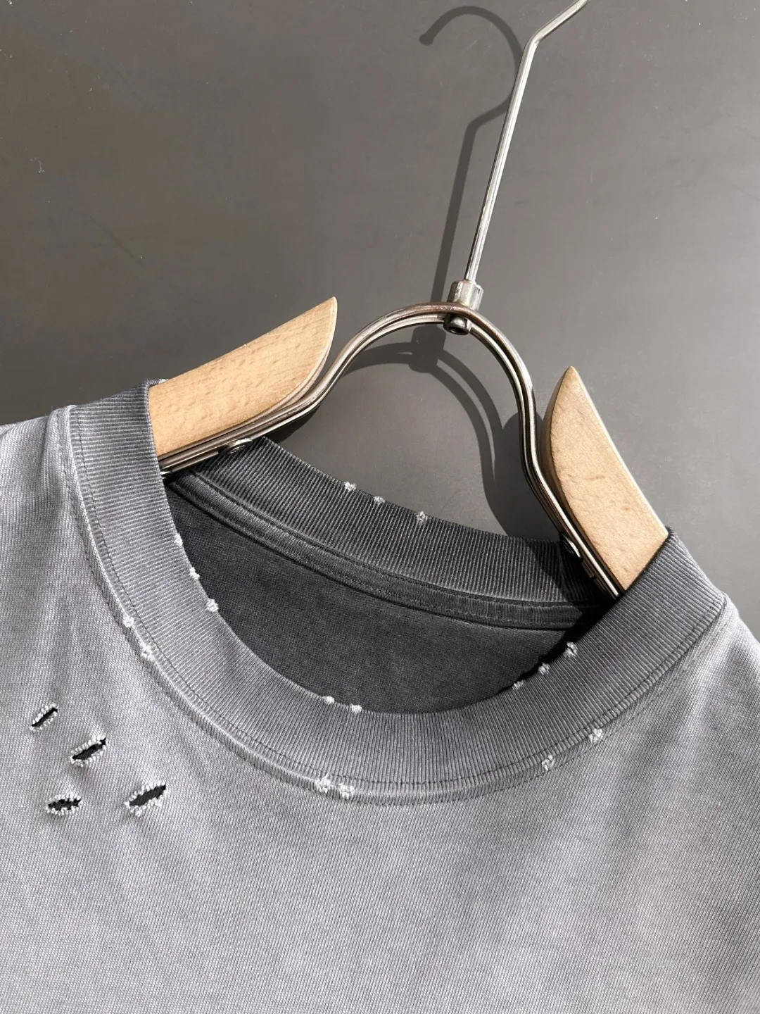 Gucci 2025夏季新款 グレー 短袖Tシャツ - 画像 (4)