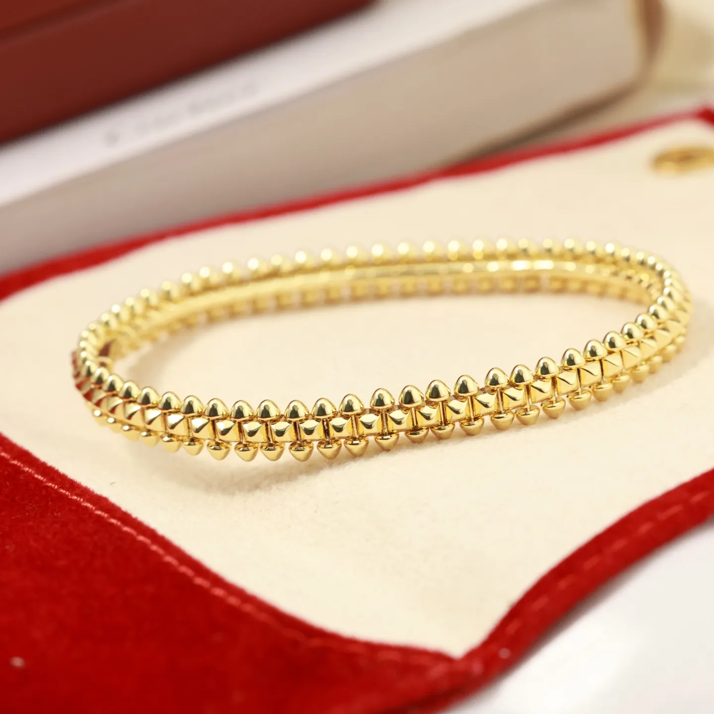 カルティエ新作黒ブレスレット豚の鼻スタイル - 画像 (7)