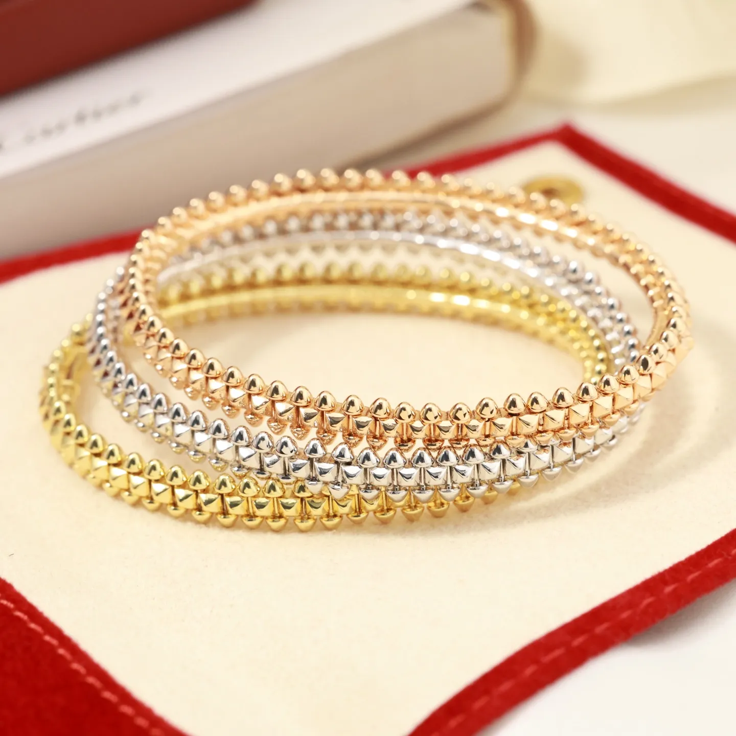 カルティエ新作黒ブレスレット豚の鼻スタイル - 画像 (8)