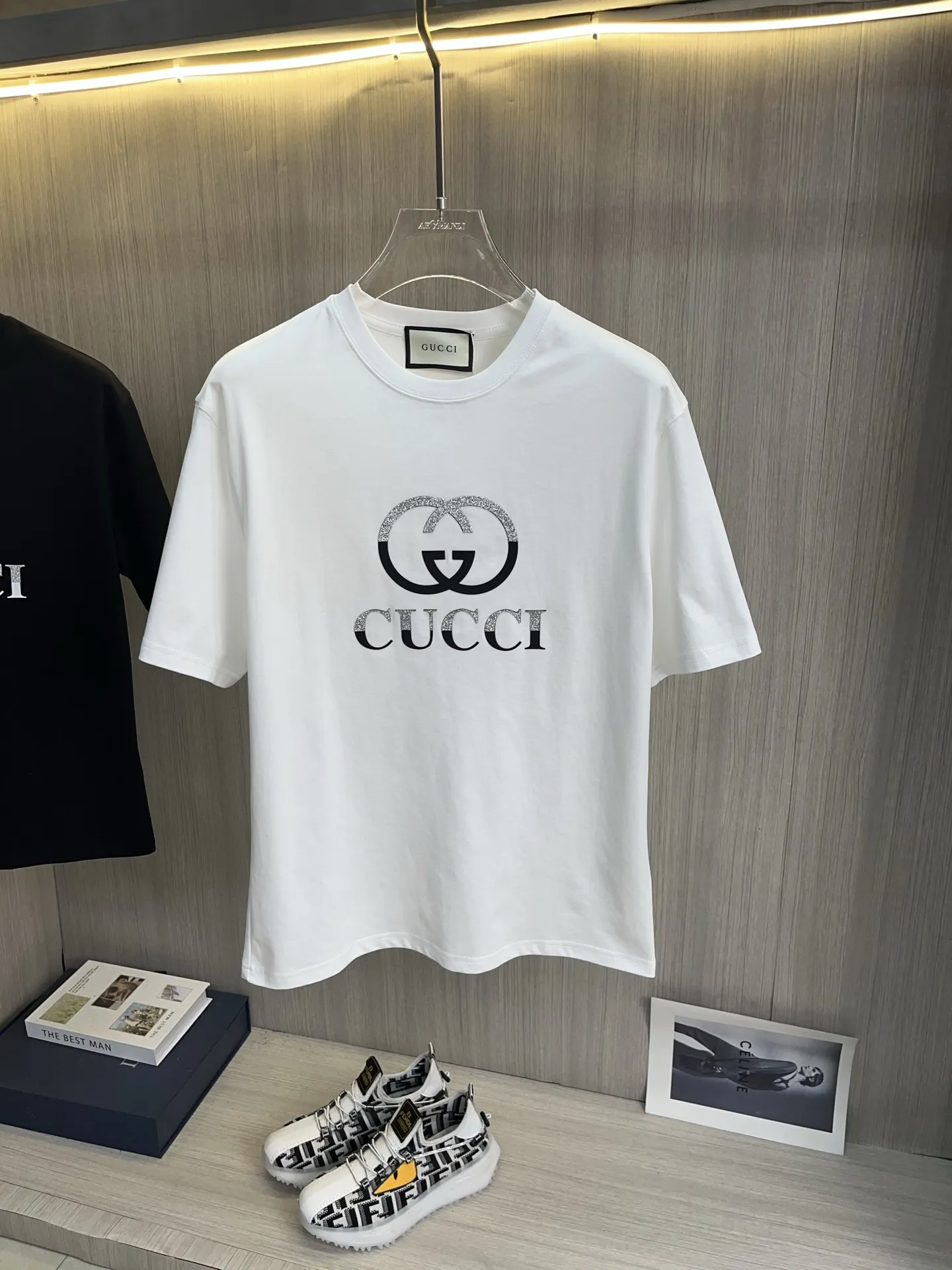 GUCCI 2025SS ホワイトTシャツ
