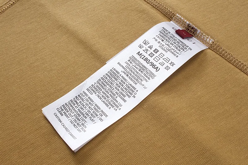 GUCCI 2024春夏 カーキ クラシックプリントTシャツ - 画像 (9)