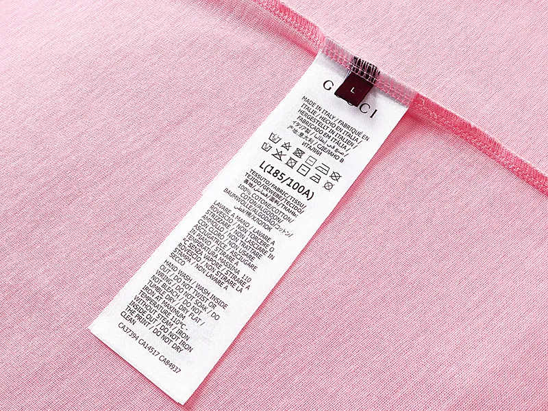 GUCCIピンクTシャツクラシックプリント - 画像 (9)