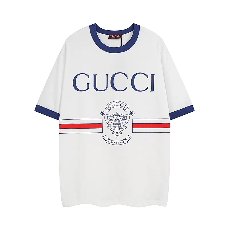 Gucci 米白色 早春新款ロゴTシャツ