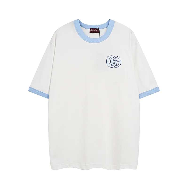 Gucci 25SS パウダーブルーロゴTシャツ