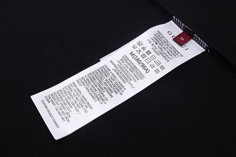 Gucci 黒 ロゴプリント ゆったりTシャツ - 画像 (9)