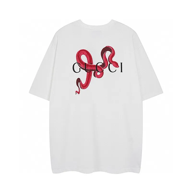 GUCCI 2025年 巳年 限定版 オフホワイト 半袖Tシャツ