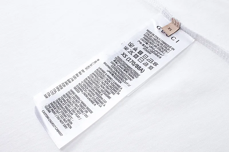 Gucci オフホワイトグラデーションプリント半袖Tシャツ - 画像 (9)