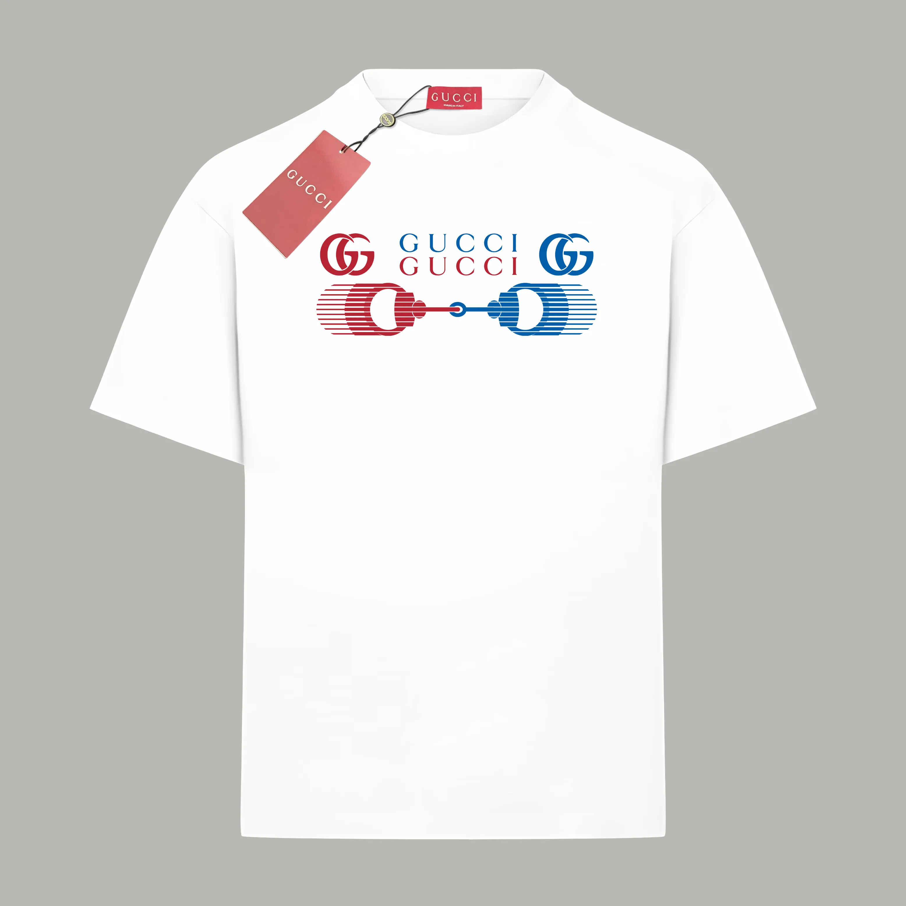 GUCCI 白 Tシャツ レトロデザイン