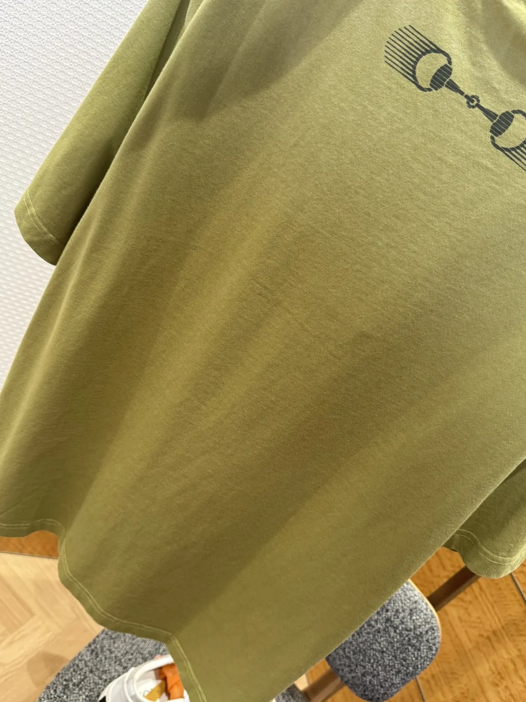 GUCCI グリーン 印花 丸首 半袖Tシャツ - 画像 (9)