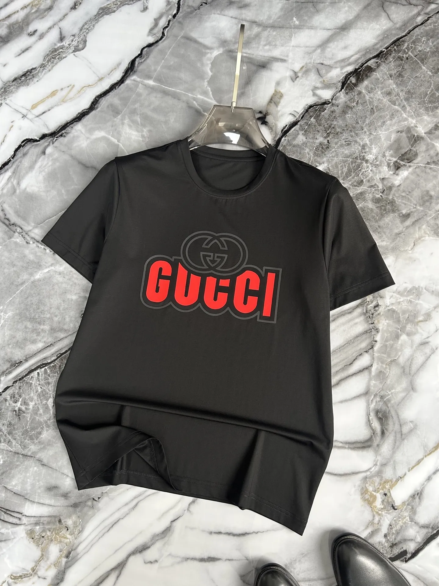 GUCCI 2025春夏 白黒Tシャツ - 画像 (3)