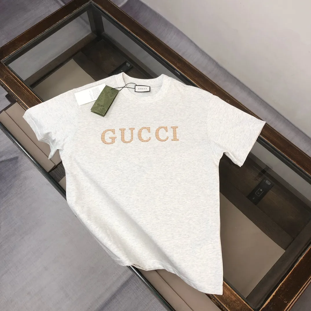GUCCI 2025年春夏新作 ホワイト半袖Tシャツ