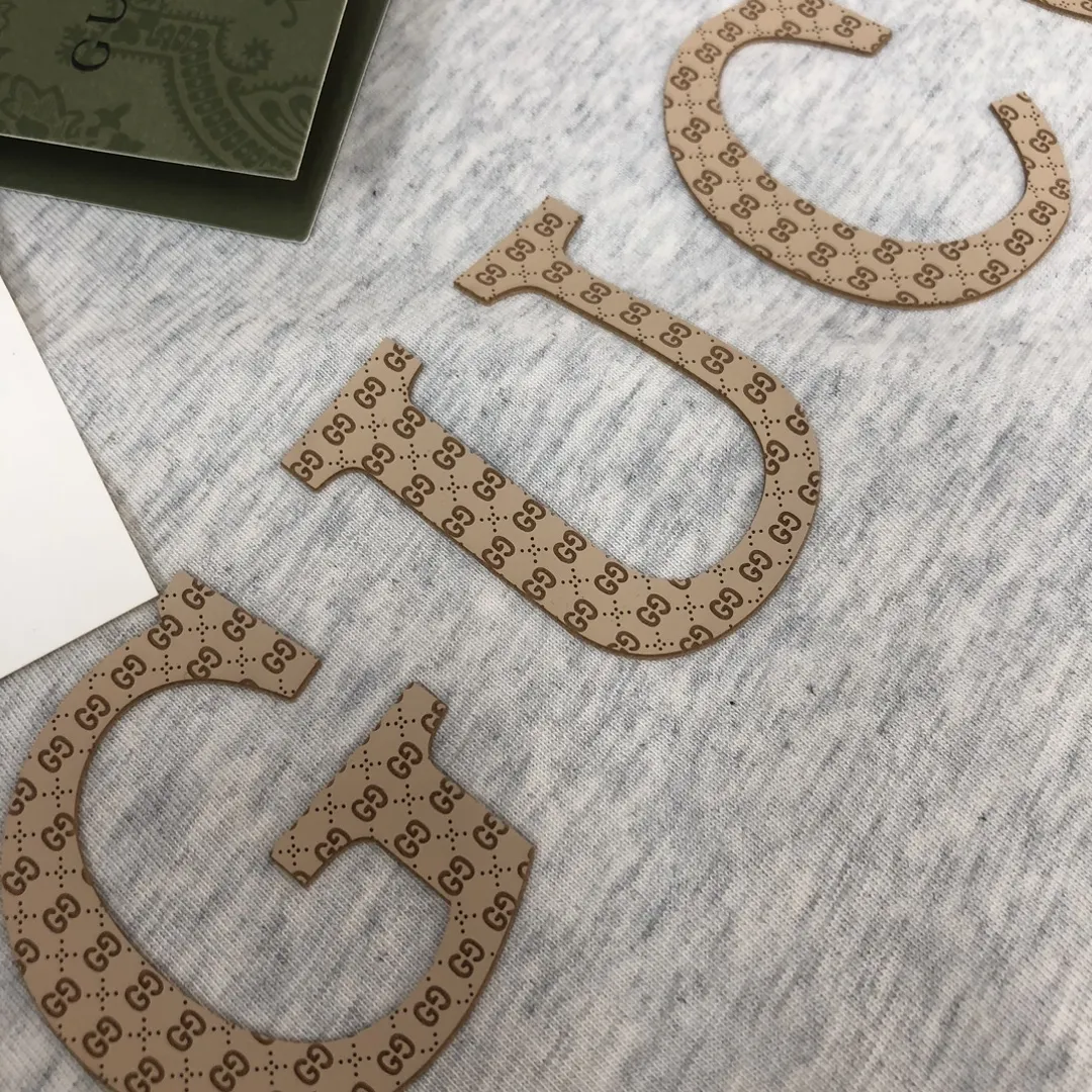 GUCCI 2025年春夏新作 ホワイト半袖Tシャツ - 画像 (7)