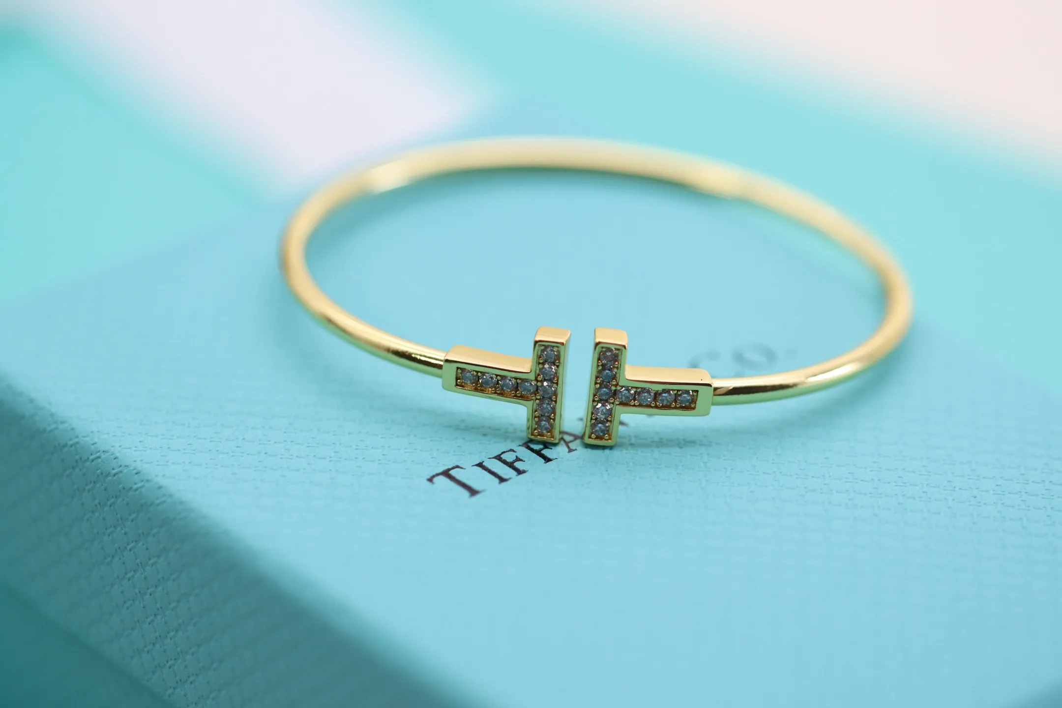 Tiffany&Co 新作シャンパンゴールドブレスレット - 画像 (4)