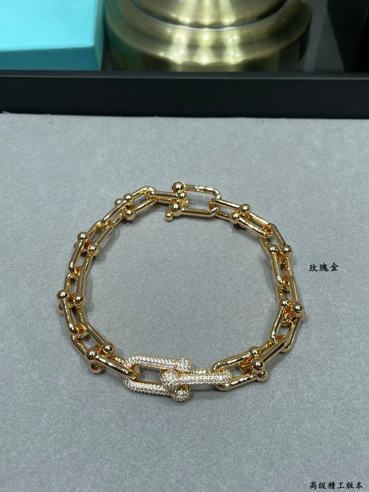 Tiffanyティファニー 新作 黒 ブレスレット 豚の鼻 - 画像 (7)