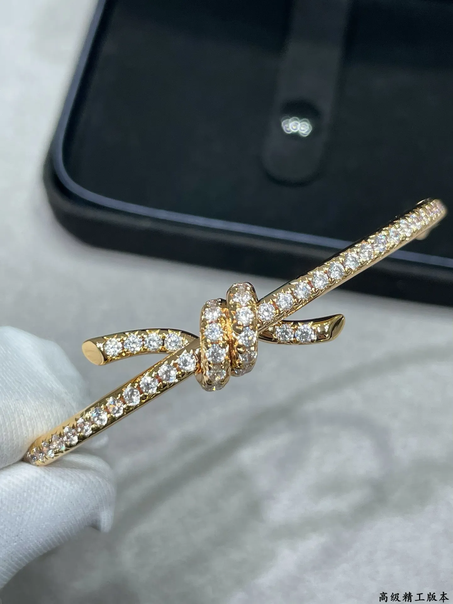 Tiffanyティファニー新作黒ブレスレット豚の鼻スタイル - 画像 (6)