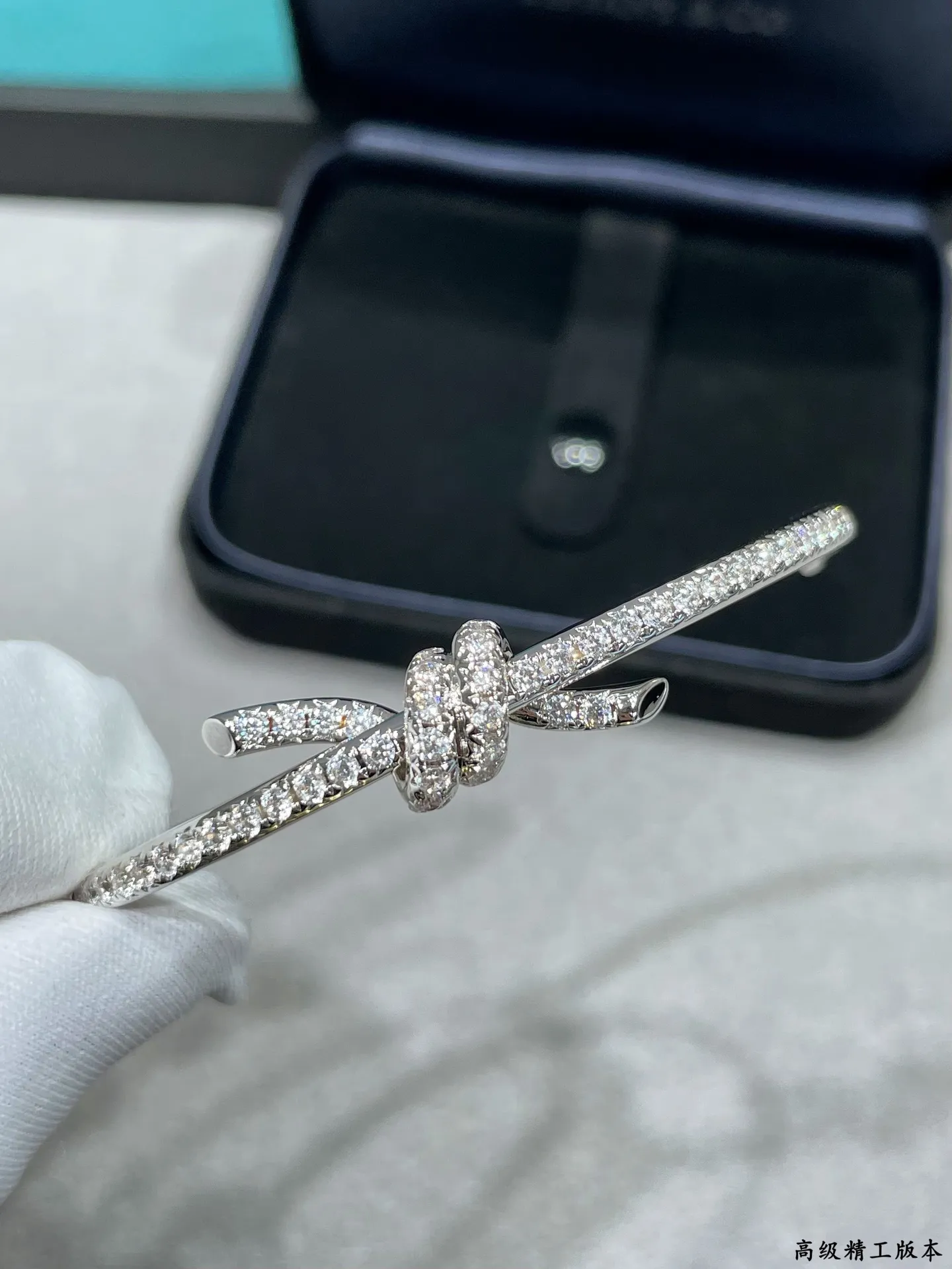 Tiffanyティファニー新作黒ブレスレット豚の鼻スタイル - 画像 (7)