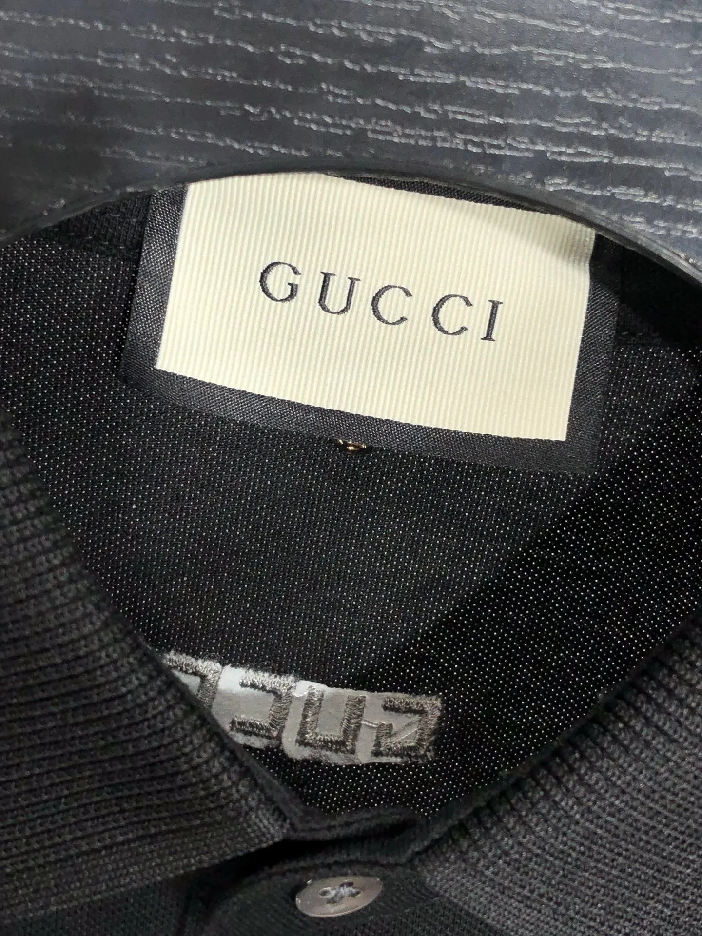 Gucci 2025春夏新款黒ポロシャツ - 画像 (7)