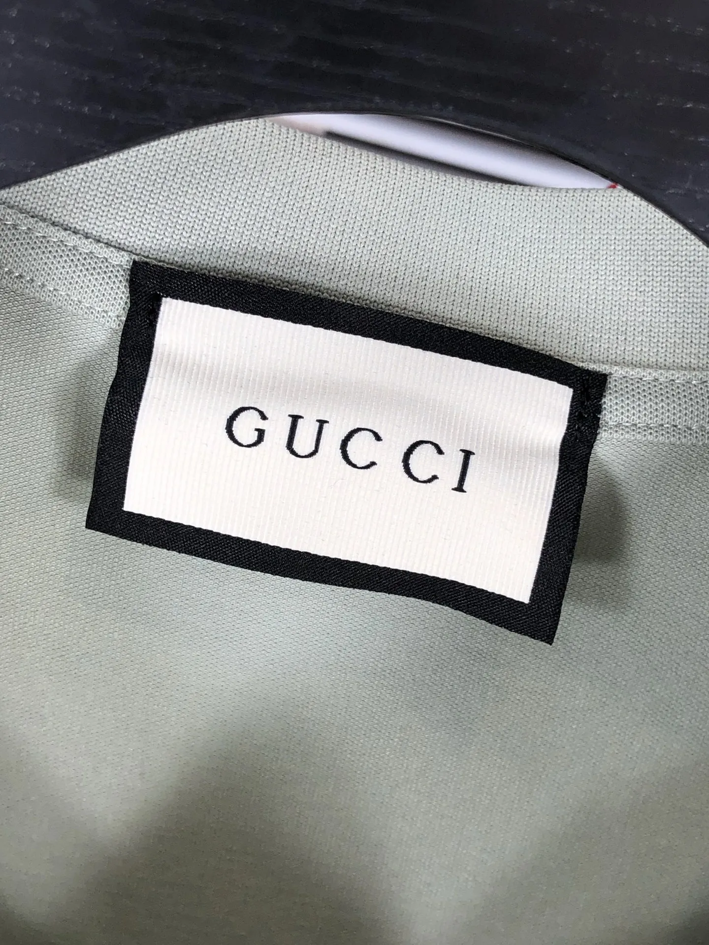 Gucci 2025春夏新款ライトグリーンポロシャツ - 画像 (7)