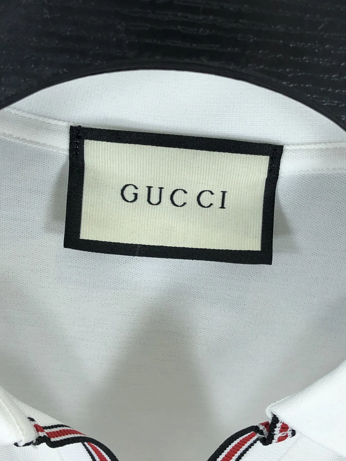 Gucci 2025年春夏新作 ホワイト メンズ ポロシャツ - 画像 (7)