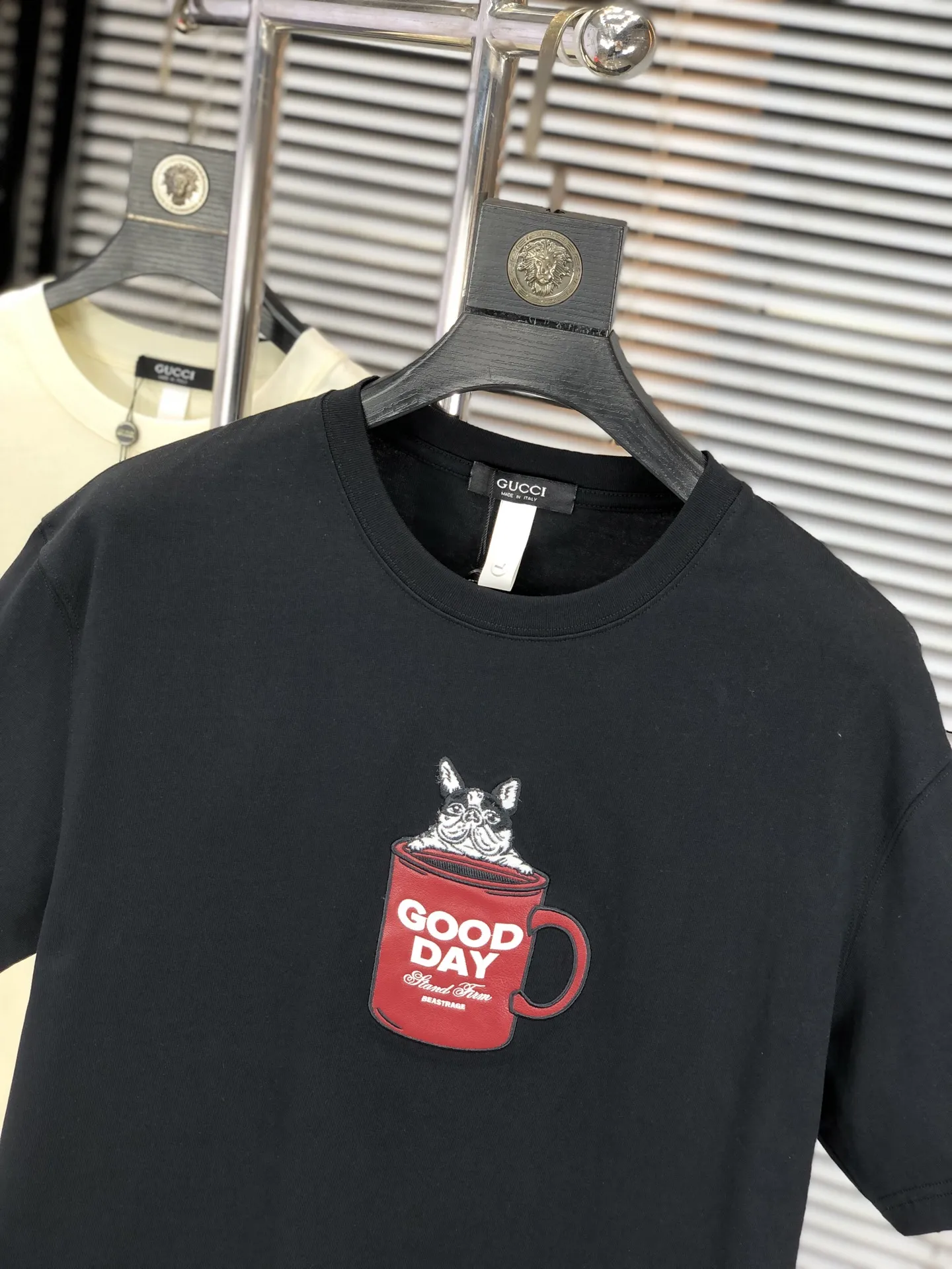 Gucci 黒 ラウンドネックTシャツ - 画像 (3)