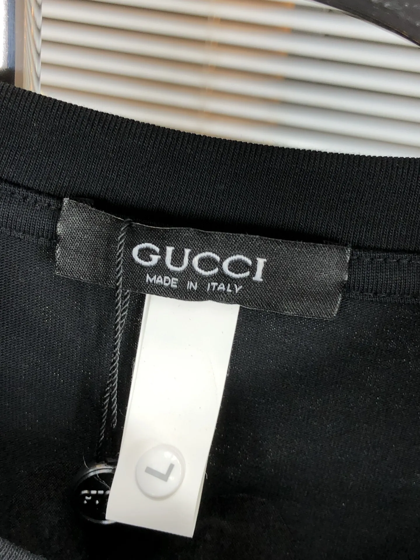 Gucci 黒 ラウンドネックTシャツ - 画像 (6)