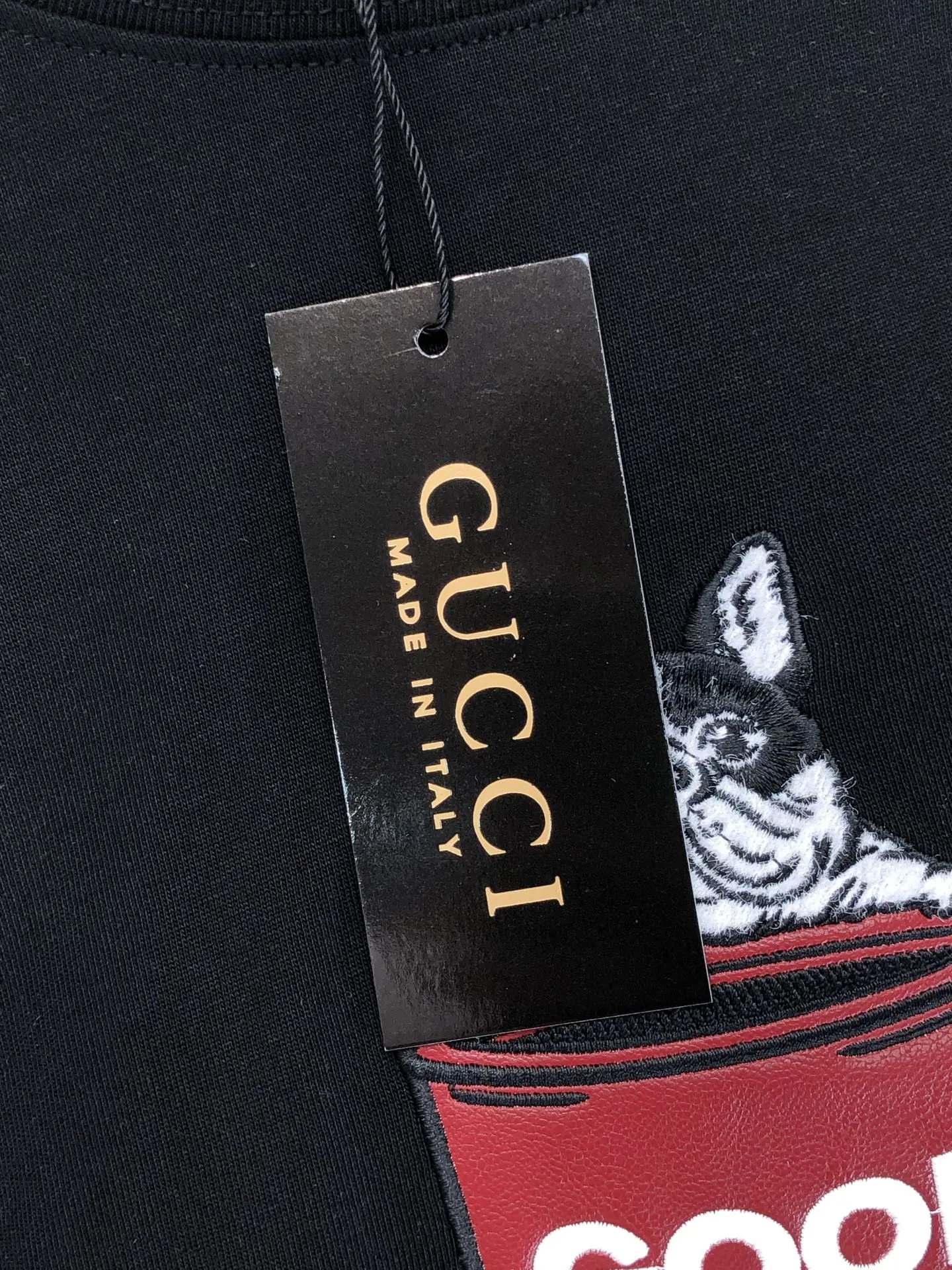 Gucci 黒 ラウンドネックTシャツ - 画像 (8)