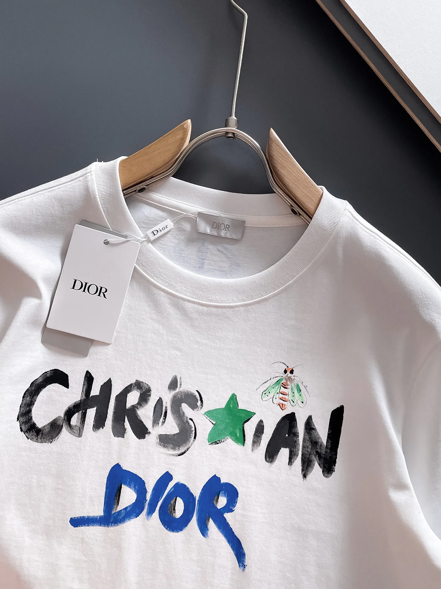 Christian Dior 白黒 Tシャツ - 画像 (4)
