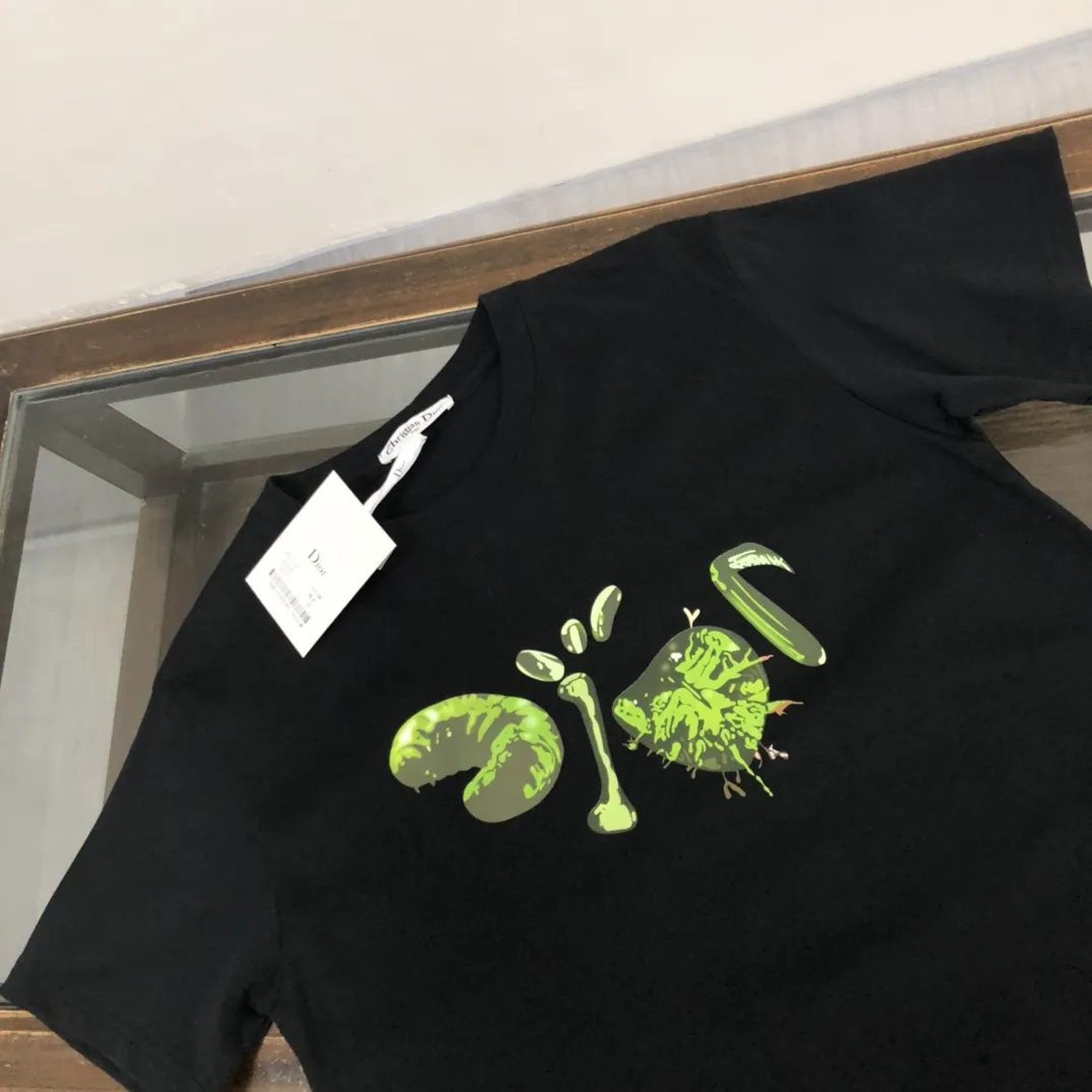 Christian Dior 2024新作黒白Tシャツ - 画像 (4)